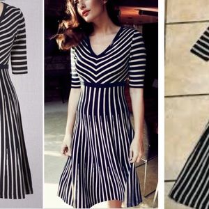 Boden Navy Amelie Dress